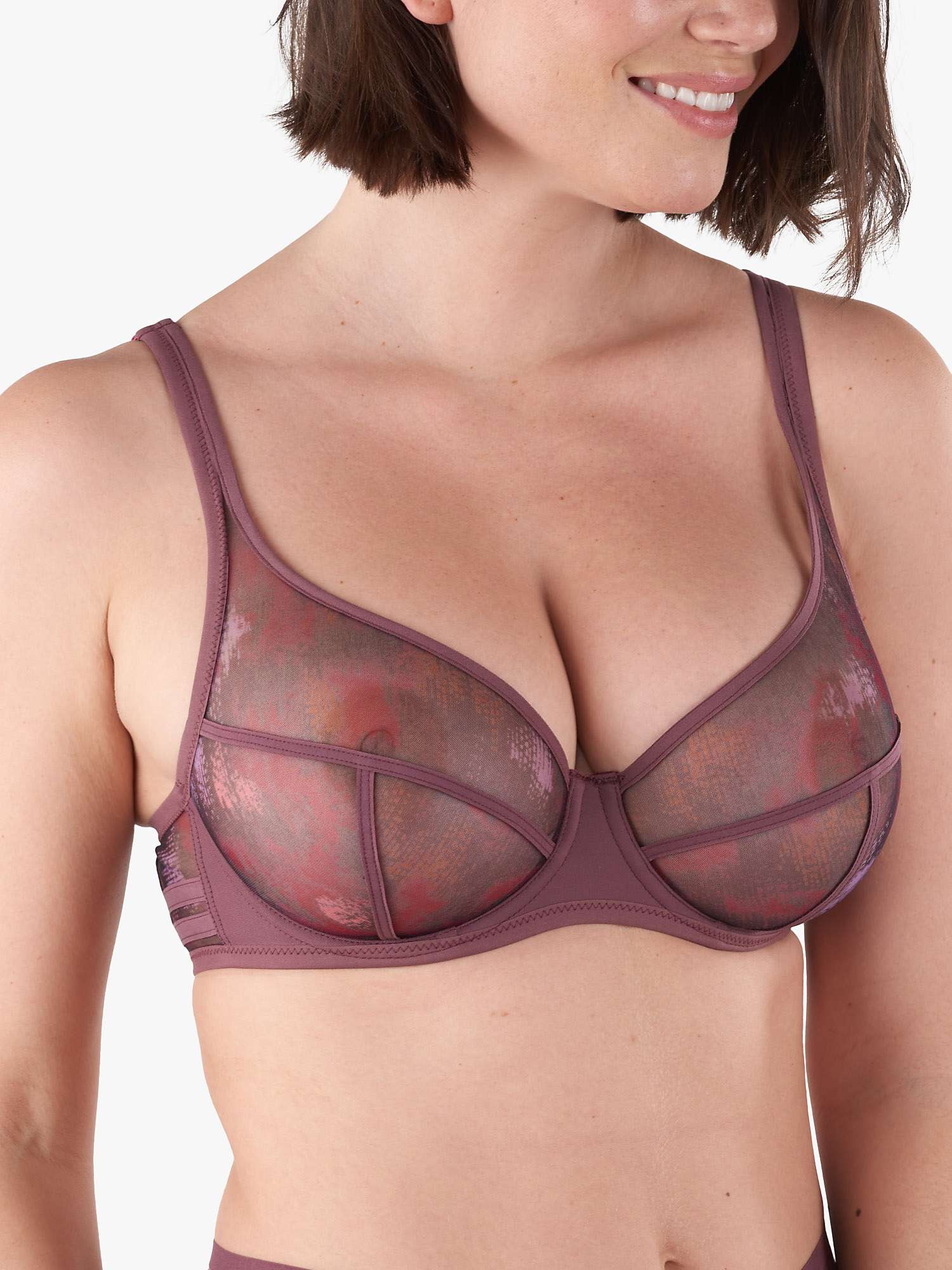 Buy Maison Lejaby Fully Embroidered Underwired Bra Online at johnlewis.com