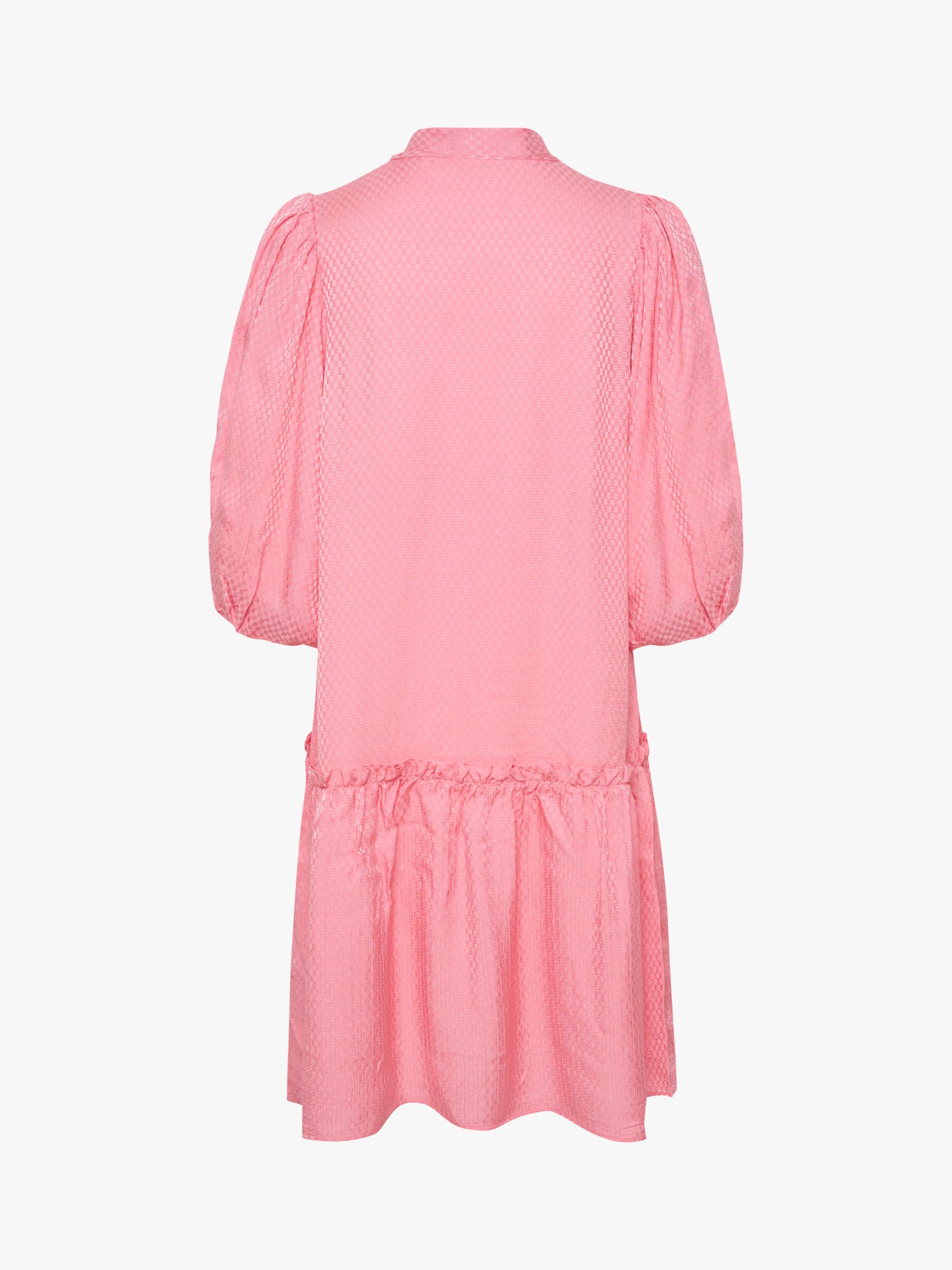 Part Two Tisha Relaxed Fit Half Sleeve Knee Length Dress, Flamingo Plume, 8