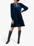 Part Two Viggase Relaxed Fit Long Sleeve Mini Dress, Moonlit Ocean