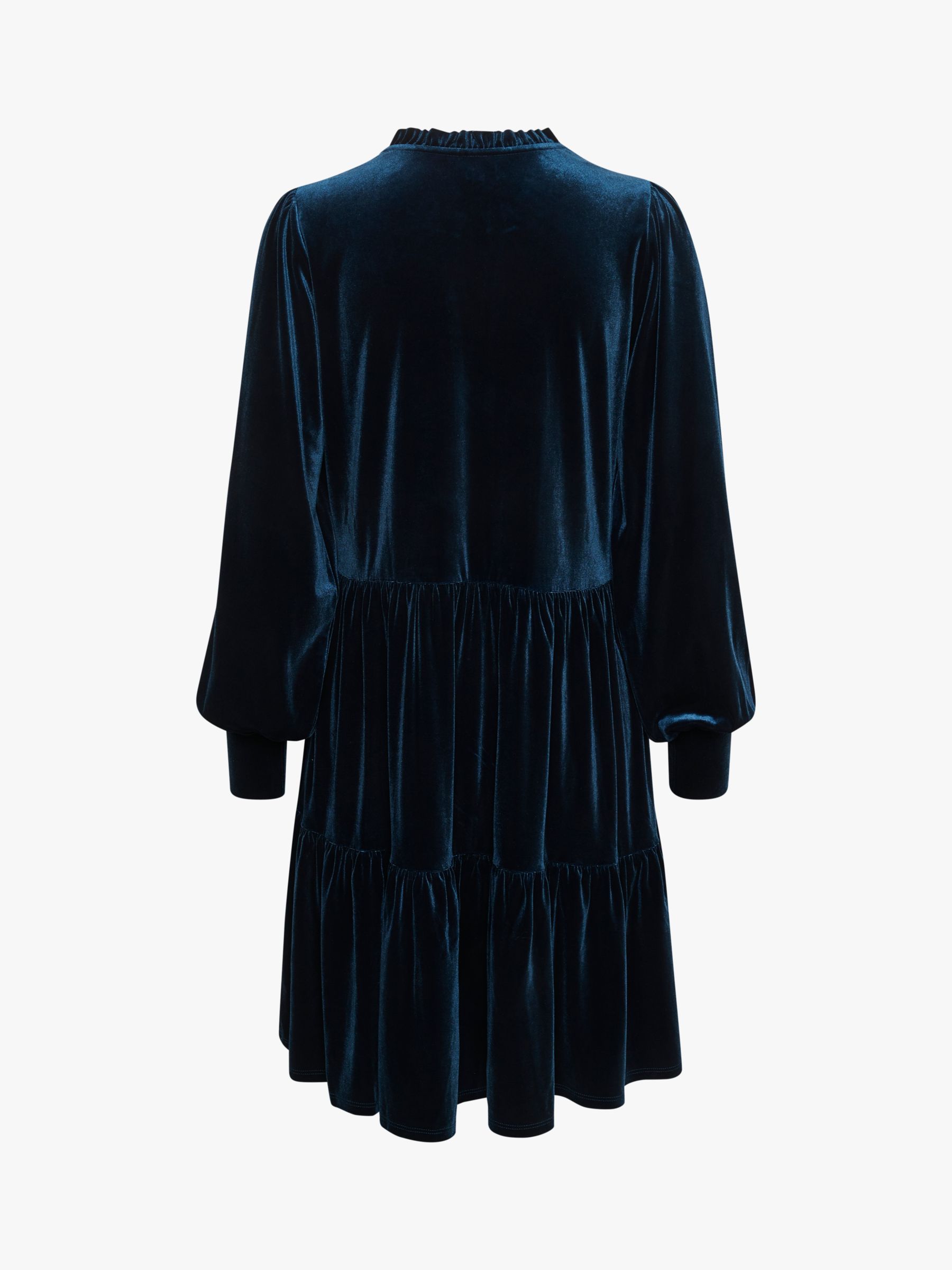 Buy Part Two Viggase Relaxed Fit Long Sleeve Mini Dress, Moonlit Ocean Online at johnlewis.com