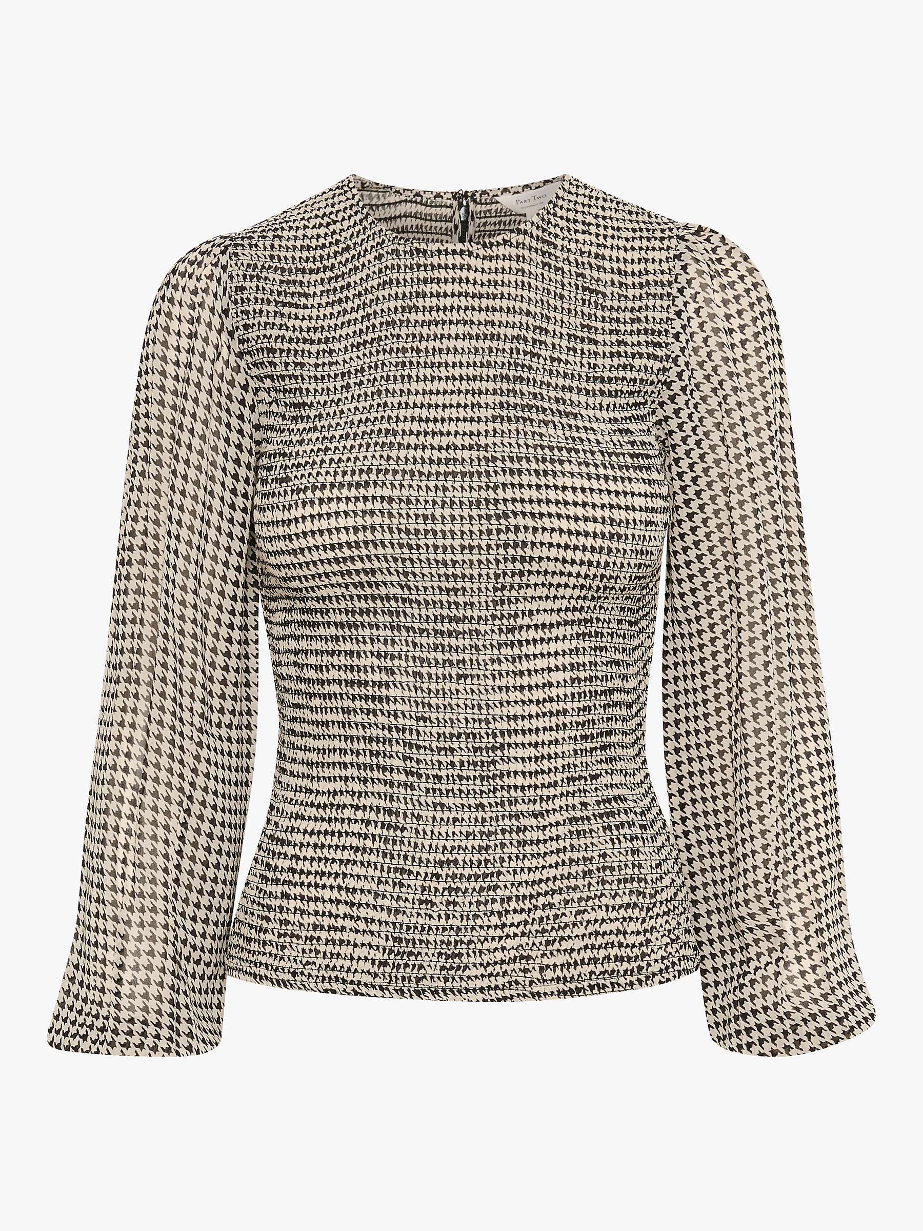 Buy Part Two Thira Houndstooth Blouse, Multi Online at johnlewis.com