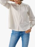 Part Two Terna Relaxed Fit Striped Shirt, Whitecap Gray, Whitecap Gray