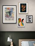 EAST END PRINTS Your Local Ross 'New York Jazz' Framed Print