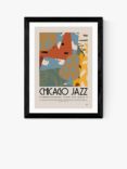 EAST END PRINTS Your Local Ross 'Chicago Jazz' Framed Print