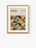 EAST END PRINTS Luxe Poster Co. 'Geometric Pattern Bauhaus' Framed Print