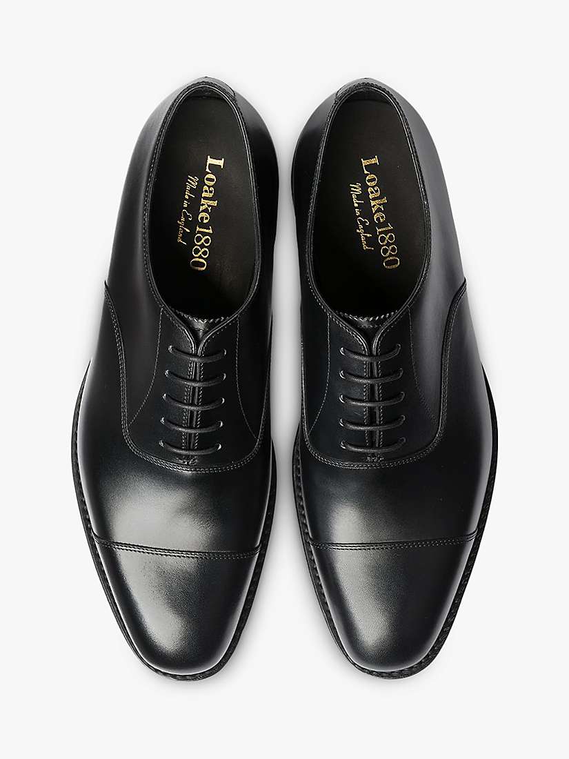 Buy Loake Aldwych Oxford Shoes, Black Online at johnlewis.com