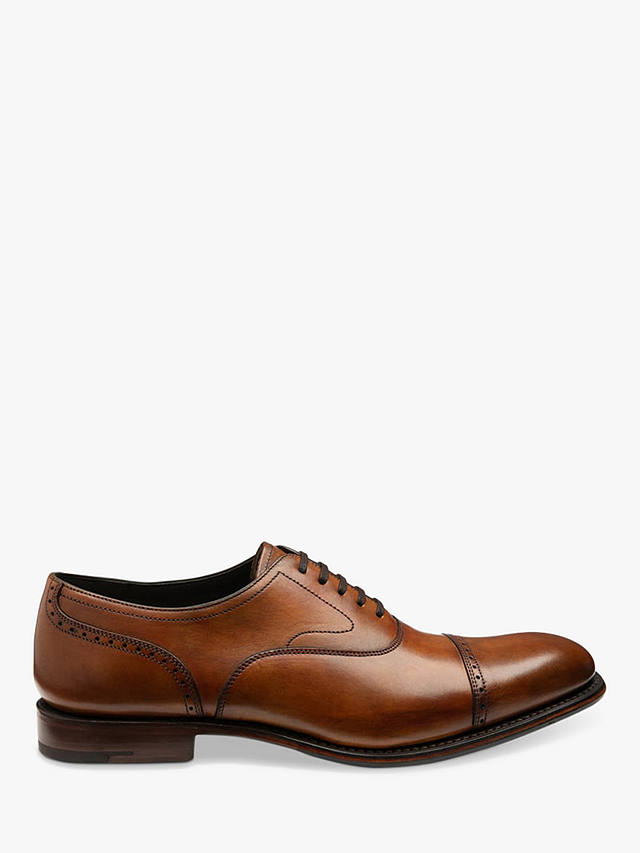 Loake Hughes Oxford Shoes, Chestnut