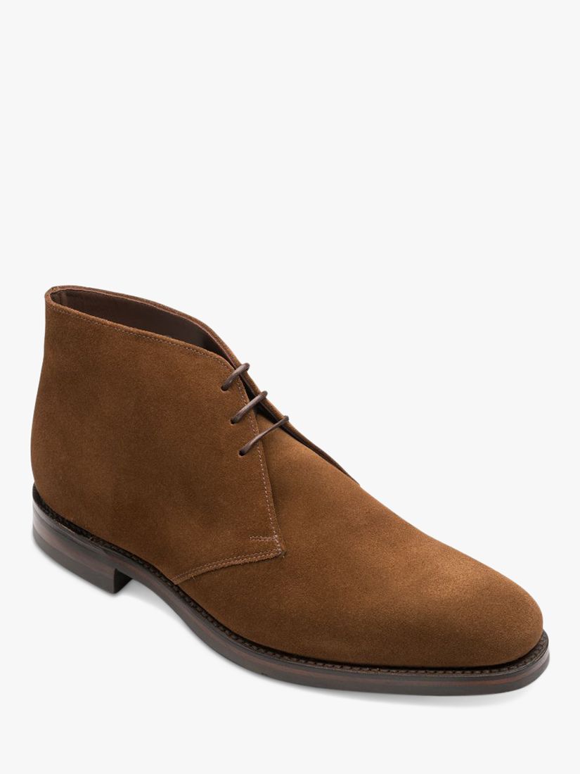 Loake Pimlico Suede Chukka Boots, Brown at John Lewis & Partners