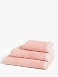 John Lewis ANYDAY Semi Plain Cotton Towel with Hanging Loop, Tuscan Clay