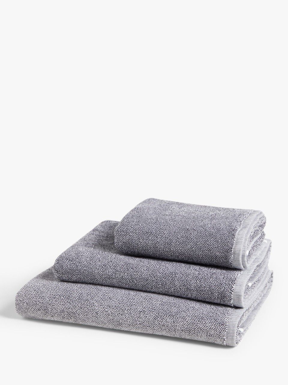 John Lewis ANYDAY Semi Plain Cotton Towel with Hanging Loop