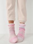 HUSH Christina Bed Socks, Pink/Multi