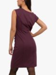 KAFFE India Sleeveless Ruched Fitted Dress