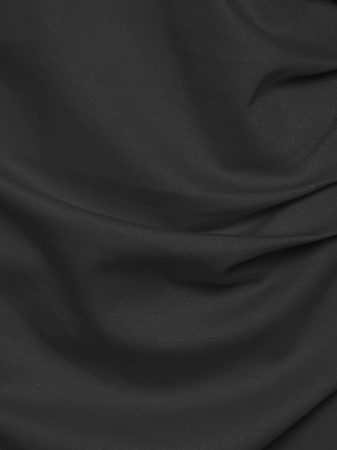 Buy KAFFE India V-Neck Shift Dress, Deep Black Online at johnlewis.com