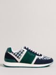 Ted Baker Gregore House Check Retro Trainers, Navy