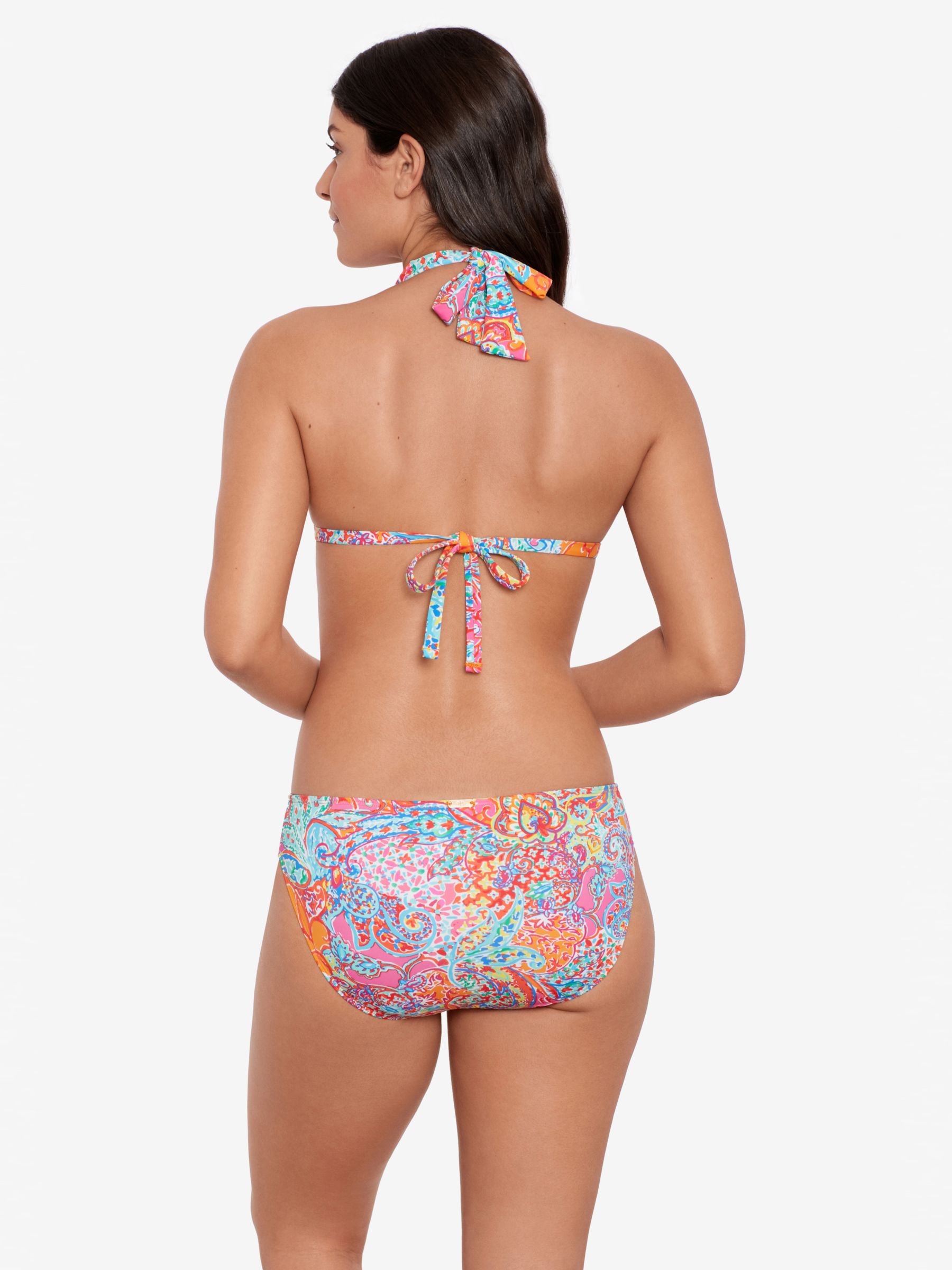 Buy Lauren Ralph Lauren Halterneck Bikini Top, Multi Online at johnlewis.com