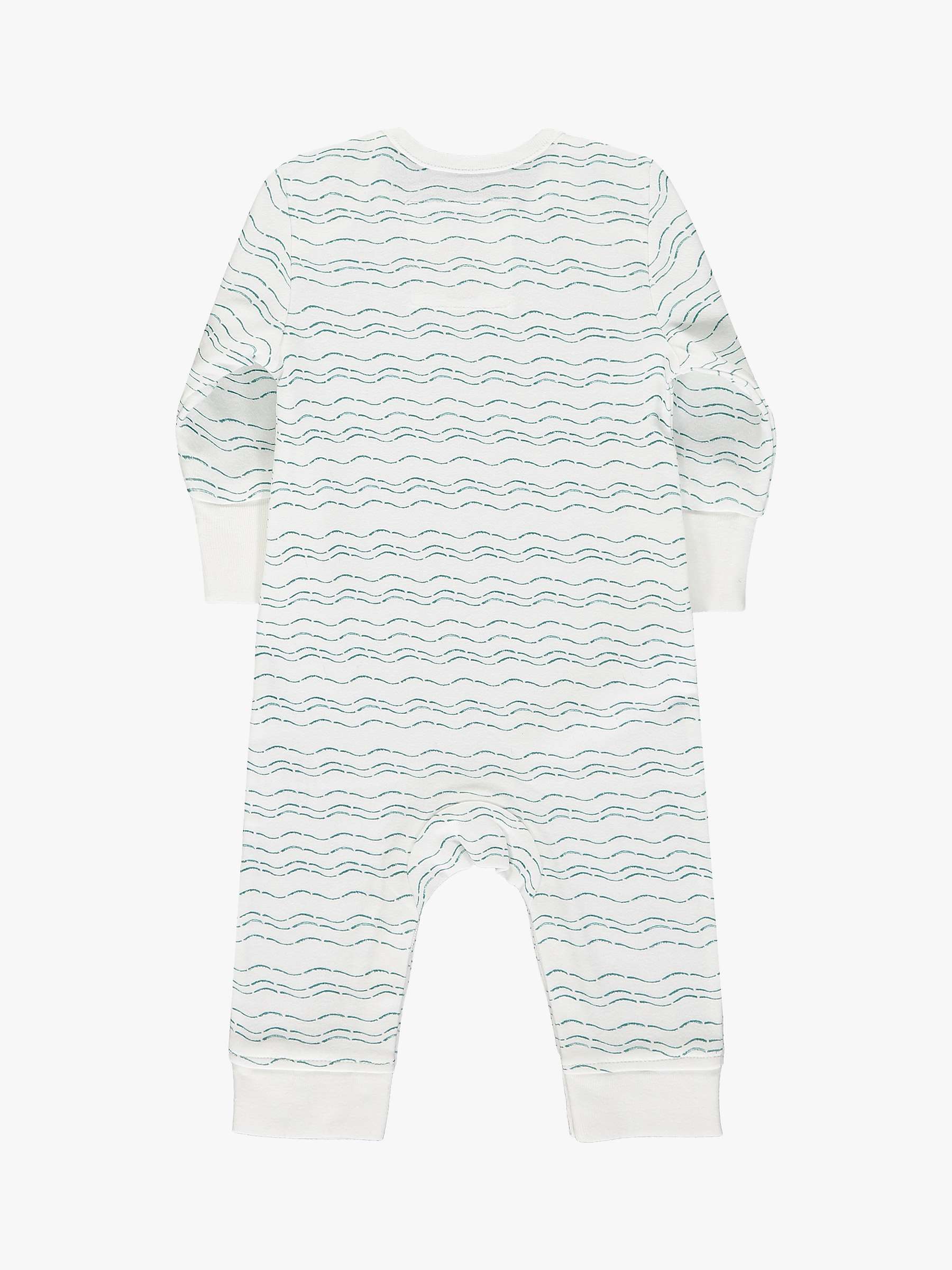 Buy From Babies with Love Baby Waves Of Joy Baby Grow, Neutral Online at johnlewis.com
