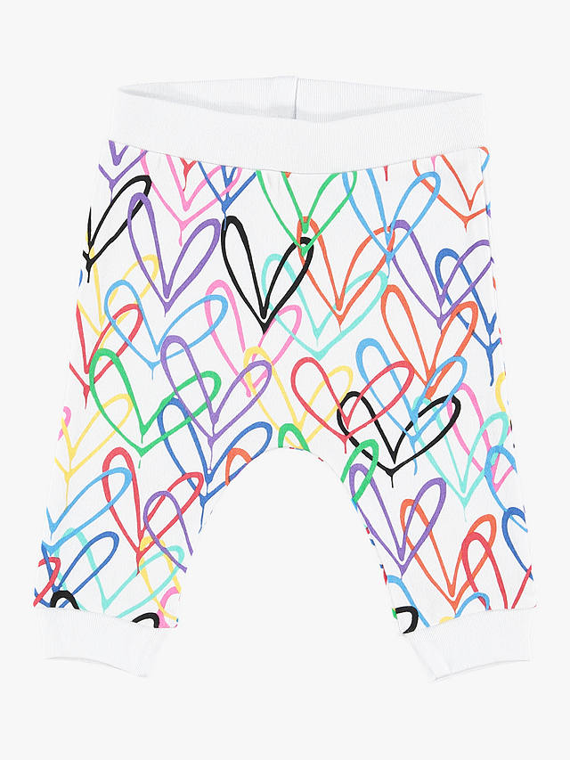 From Babies with Love Baby Organic #Lovewall Joggers, Multi