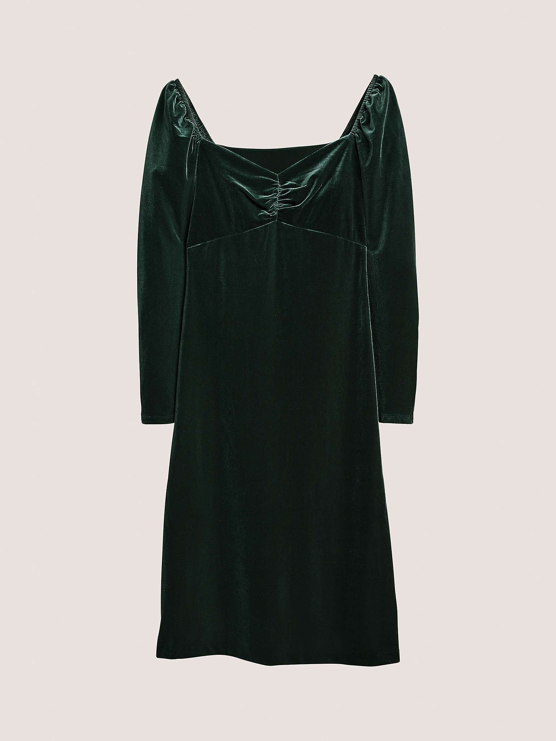 Buy Boden Velvet Sweetheart Neckline Midi Dress Online at johnlewis.com