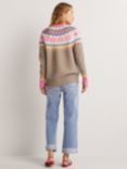 Boden Embellished Fair Isle Jumper