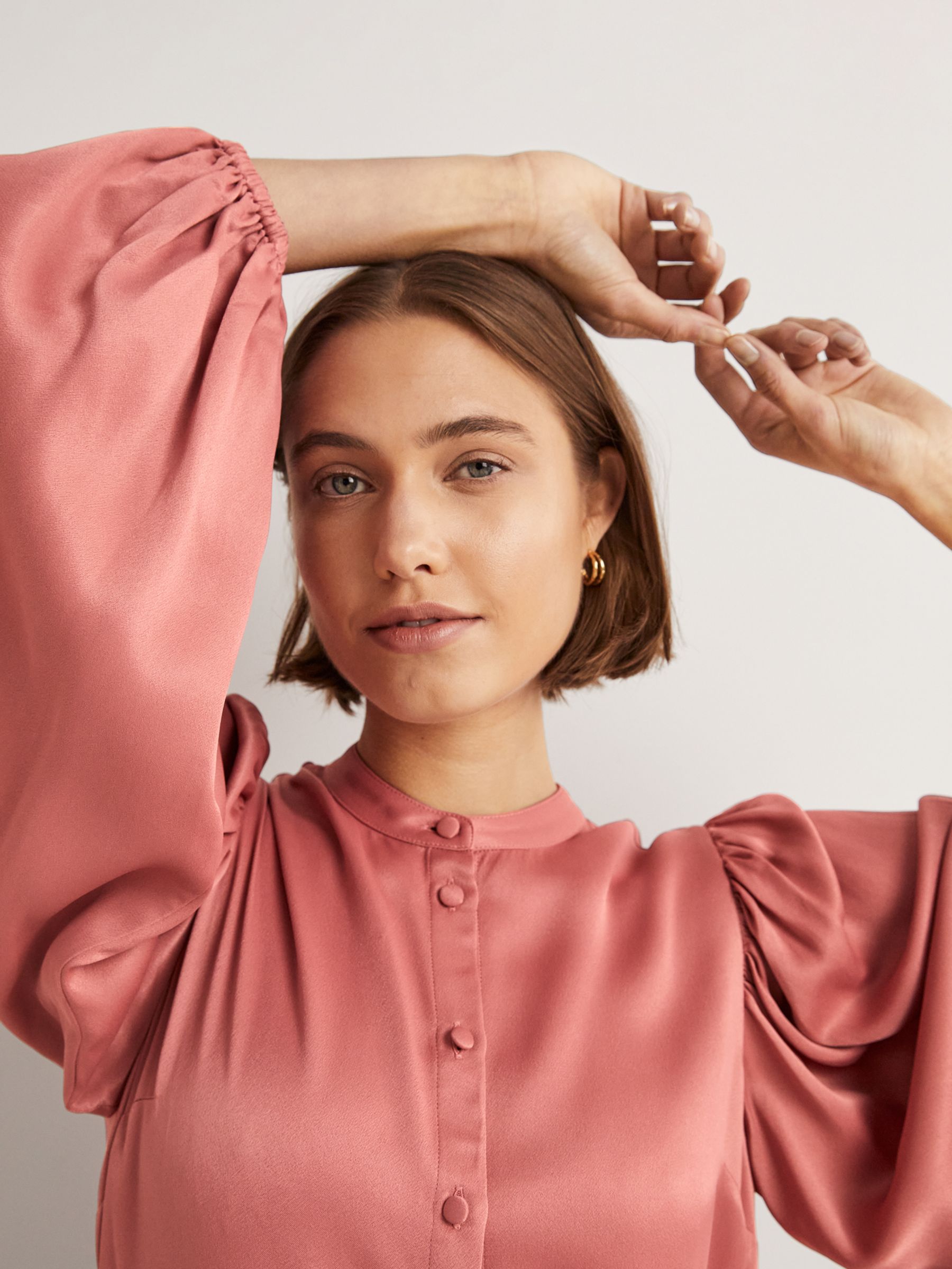 Dusty Rose Blouse -  Canada