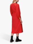 Whistles Lizzie Midi Dress, Red