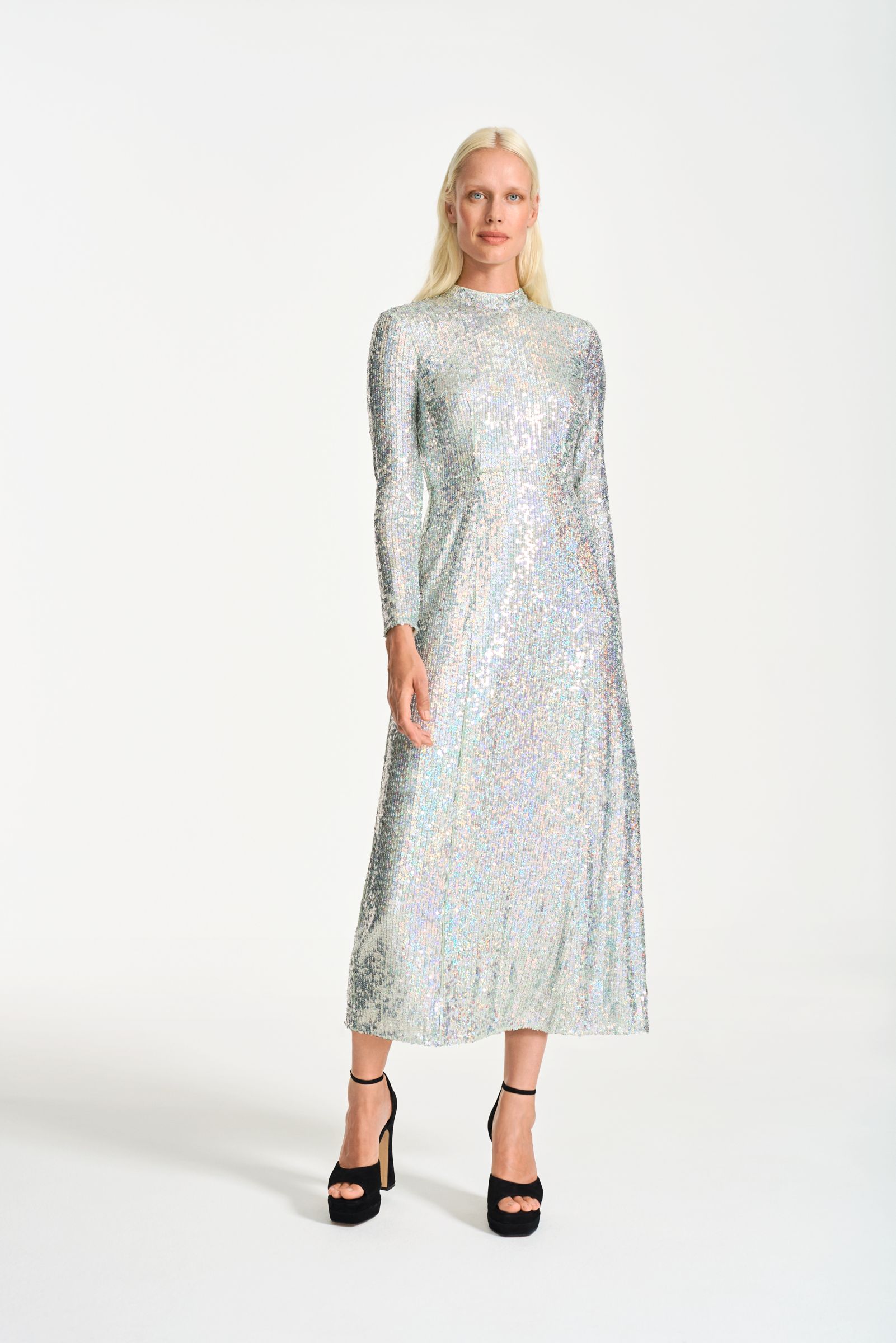 Silver Sequin Dresses for Women - Up to 70% off