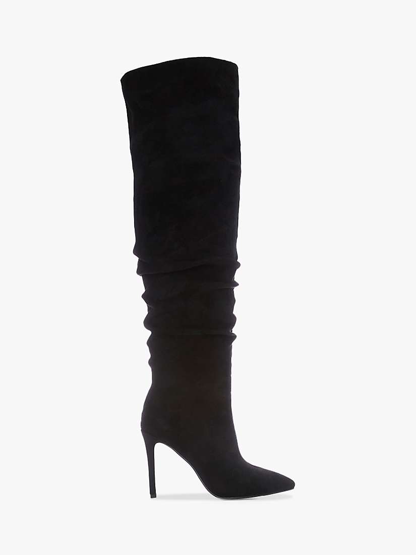 Buy Moda in Pelle Siara Slouch Over The Knee Boots, Black Online at johnlewis.com