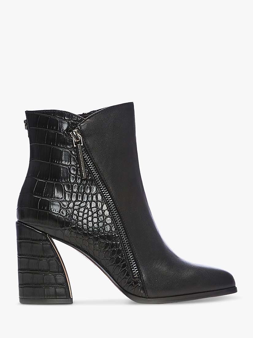Buy Moda in Pelle Amy Block Heel Ankle Boots, Black Online at johnlewis.com