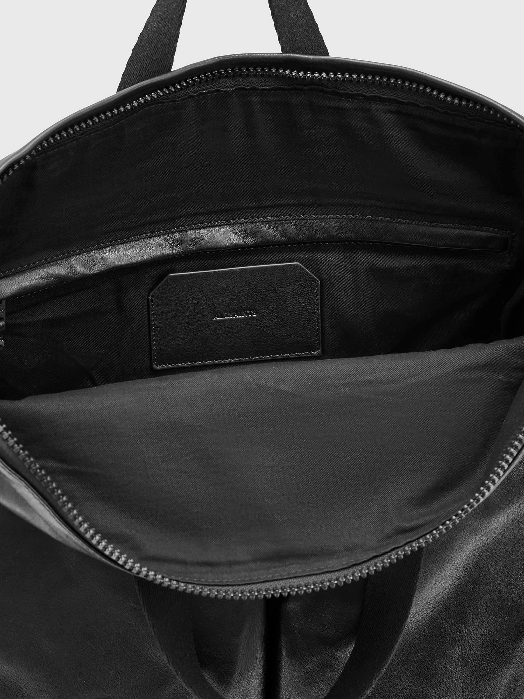 Buy AllSaints Force Backpack, Black Online at johnlewis.com