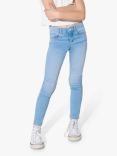 ONLY Kids' Konroyal Skinny Jeans, Light Blue Denim