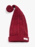 Newbie Baby Julius Cable Knit Hat, Red