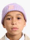 Angel & Rocket Kids' Beanie Hat, Lilac