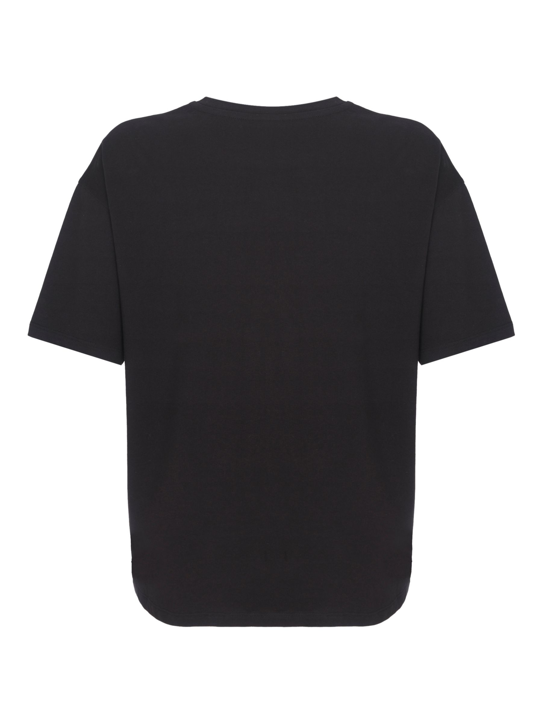 Mint Velvet Graphic T-Shirt, Black at John Lewis & Partners