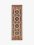 Gooch Luxury Hand Knotted Kashan Style Runner Rug, Multi, L240 x W70 cm