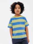 John Lewis ANYDAY Kids' Block Stripe T-Shirt