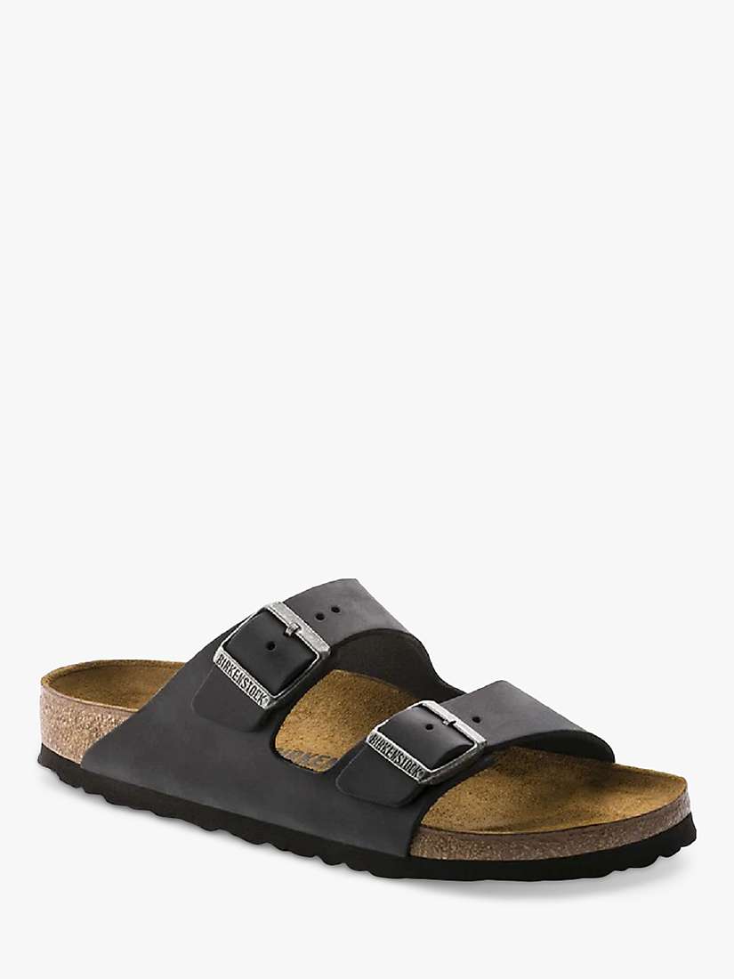 Buy Birkenstock Arizona Nubuck Leather Sandals Online at johnlewis.com