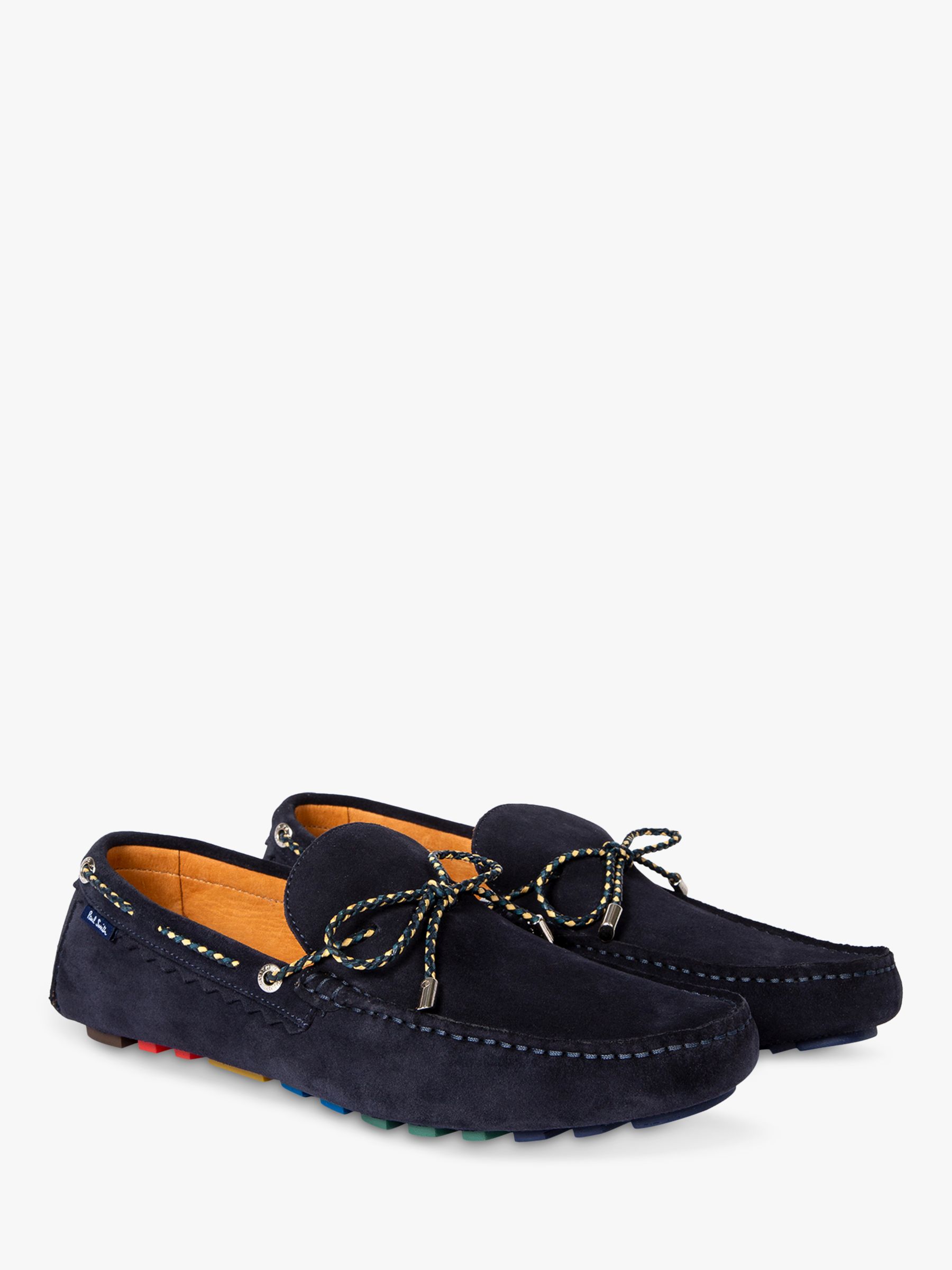 Paul Smith Springfield Suede Loafers, Navy, 8