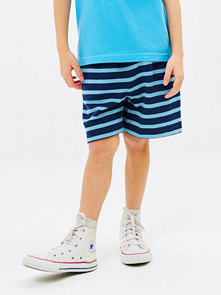 John Lewis Kids' Stripe Towelling Shorts
