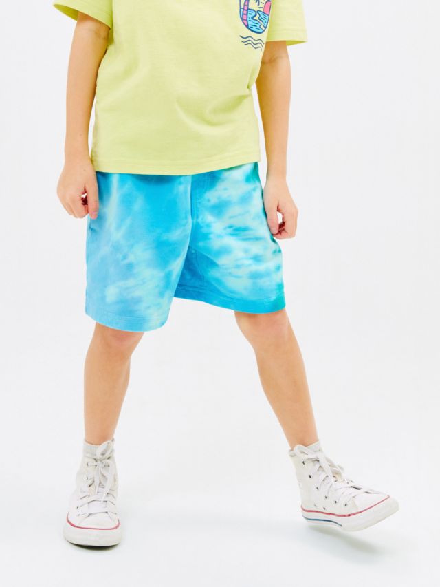 Kids tie clearance dye shorts