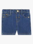 John Lewis Baby Denim Shorts, Blue, Blue