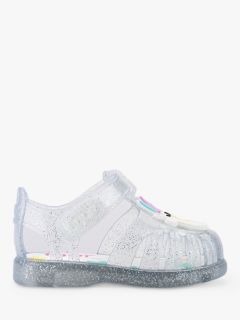 IGOR Kids Gloss Unicorn Jelly Sandals Clear 20