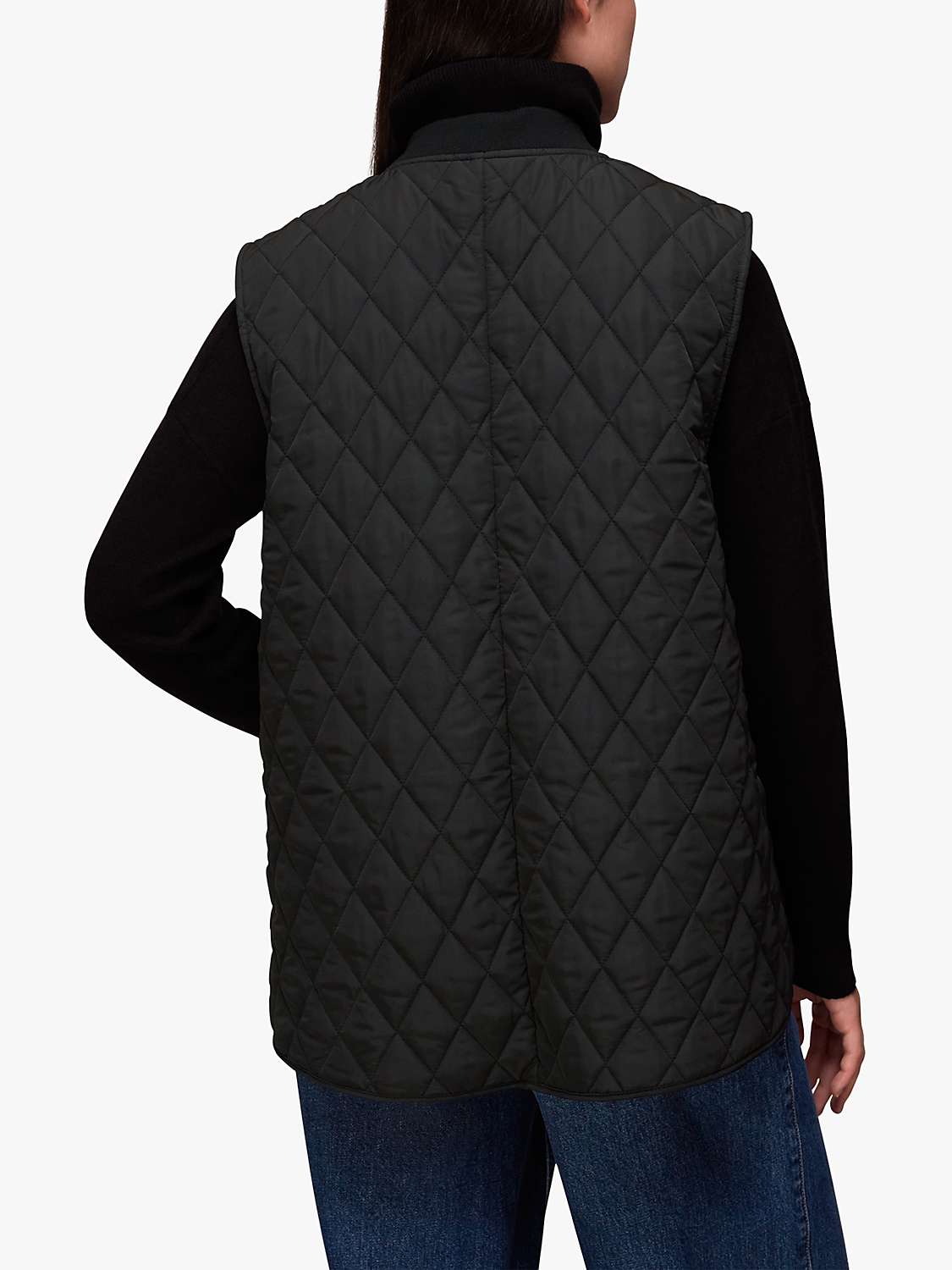 Buy Whistles Sandra Quilted Gilet Online at johnlewis.com