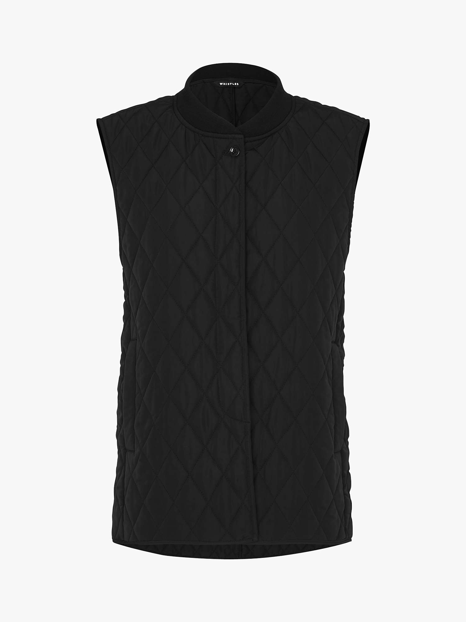 Buy Whistles Sandra Quilted Gilet Online at johnlewis.com