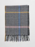 French Connection Mini Check Print Scarf, Black