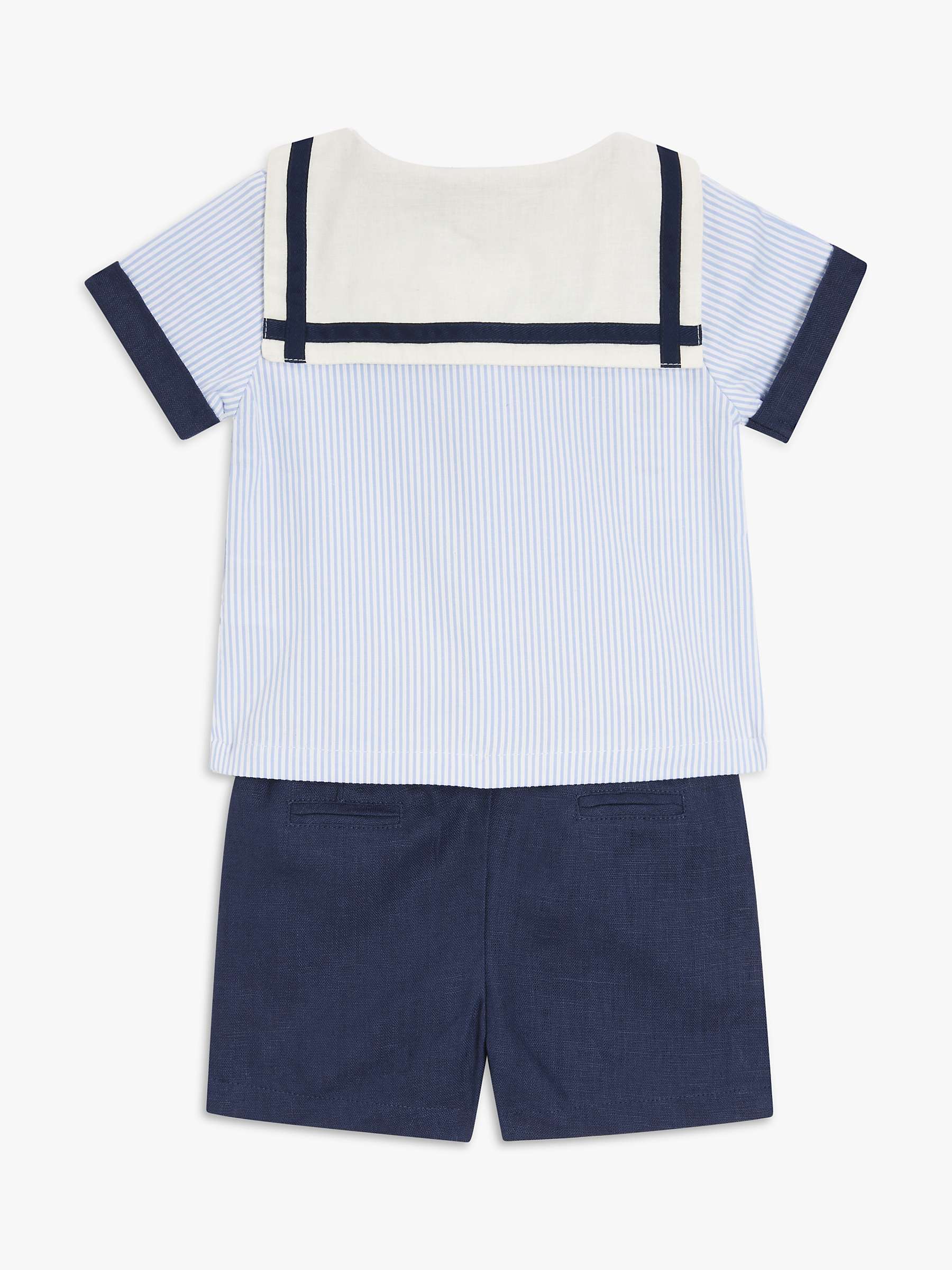 Buy John Lewis Heirloom Collection Baby Sailor Shirt and Shorts Set Online at johnlewis.com