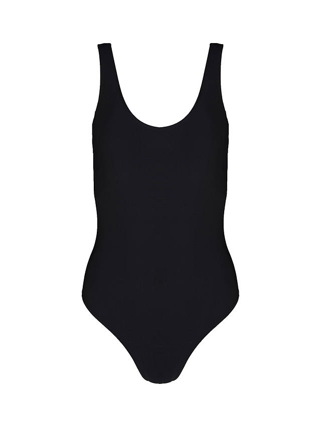 Sweaty Betty Tidal Xtra Life Swimsuit, Black at John Lewis & Partners