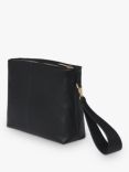 Whistles Avah Zip Top Leather Clutch Bag