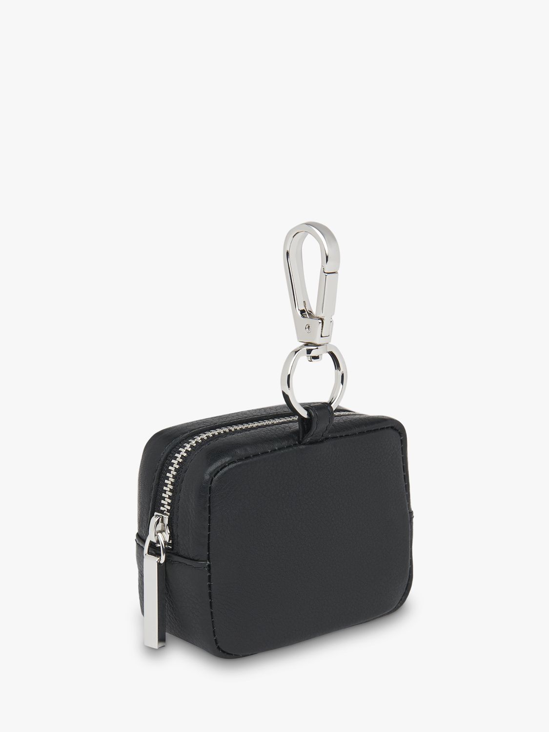 Whistles Bibi Mini Keyring Bag, Black, One Size