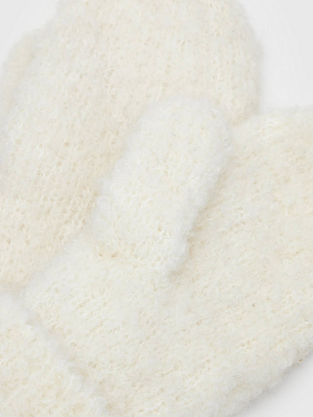 AllSaints Darby Wool Blend Mittens, White White