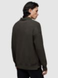 AllSaints Anson Knit Polo, Khaki Brown